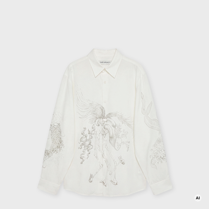 Our Legacy Beyond Shirt Weiss 103416 1