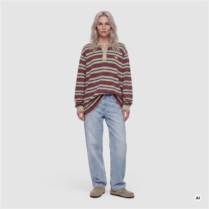 adidas Originals Striped Polo multicolor 103697 2