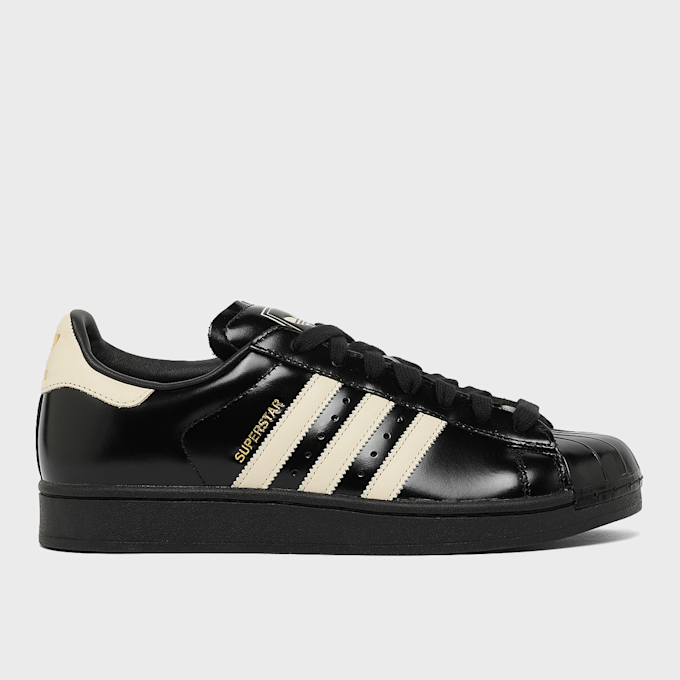 adidas Originals Superstar II core black/cream white/gold met. wit 103701 2