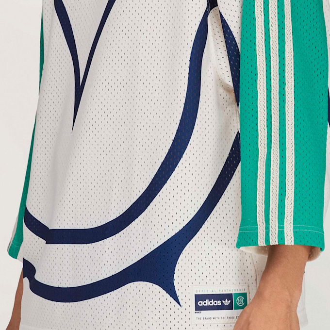 adidas Originals x Clot Hockey Jersey wit 103792 4