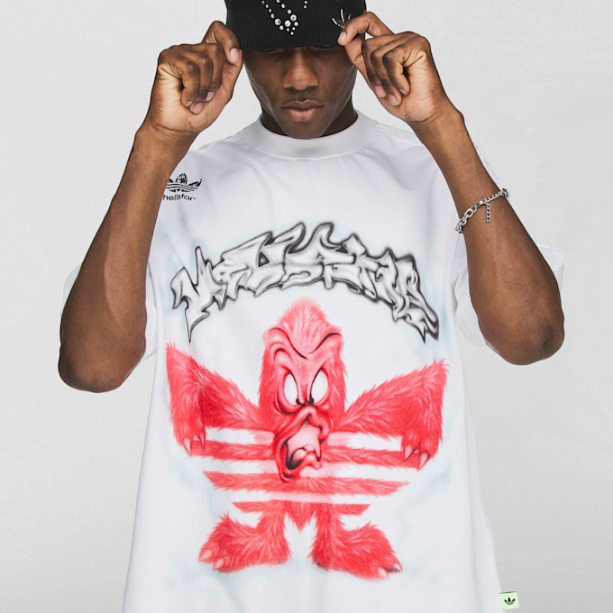adidas Originals x Hellstar Graphic Tee Weiß 103844 4