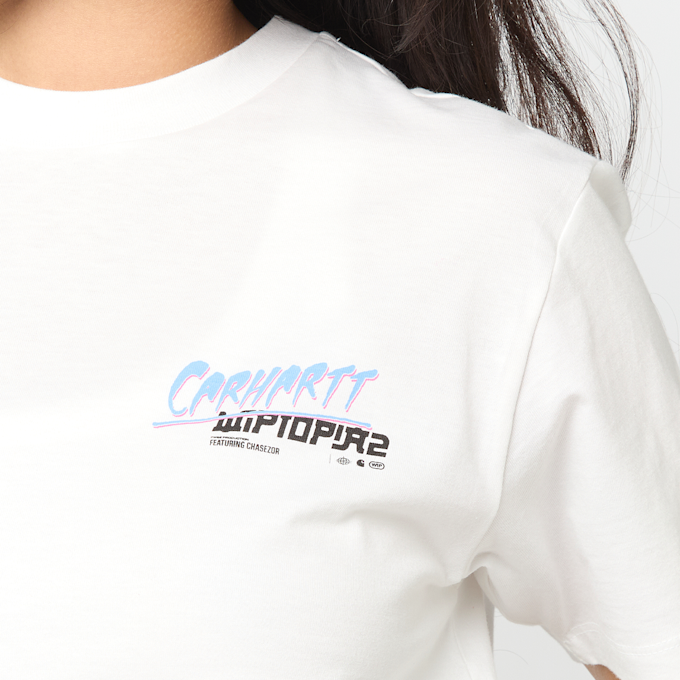 Carhartt WIP Wmns S/S Wiptopia II T-Shirt weiß 104025 4