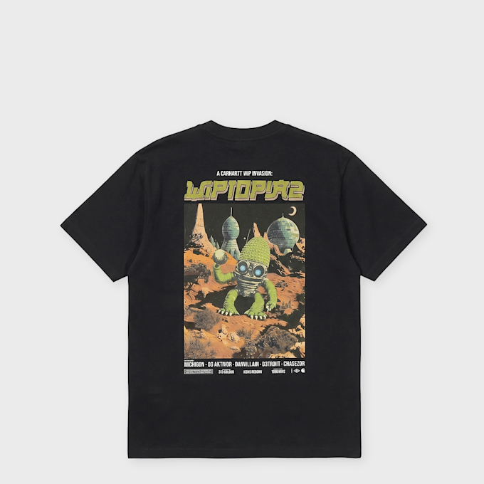 Carhartt WIP Wmns S/S Wiptopia II T-Shirt schwarz 104024 1