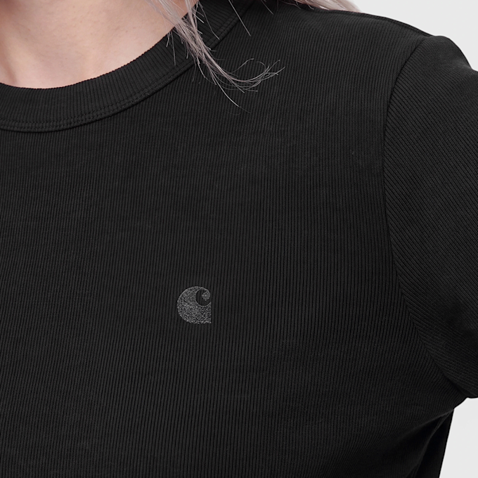 Carhartt WIP Wmns L/S Philipa T-Shirt black 104028 3