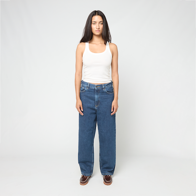 Carhartt WIP Wmns Brandon Pant blue 104034 2