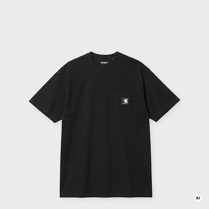 Carhartt WIP OG Loose Pocket T-Shirt zwart 104052 1