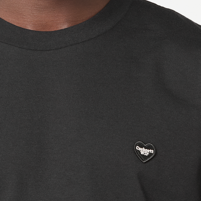 Carhartt WIP S/S Small Heart T-Shirt zwart 104055 3