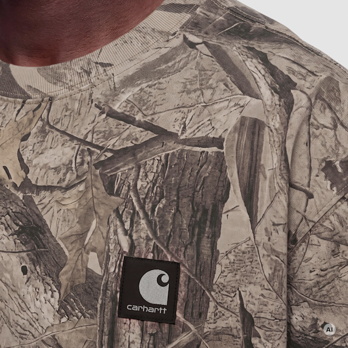 Carhartt WIP S/S Feather Tree T-Shirt camouflage 104057 4