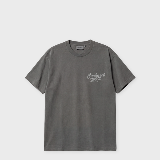 Carhartt WIP S/S Hatching Script T-Shirt grey 104068 1