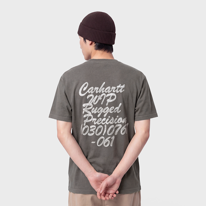 Carhartt WIP S/S Hatching Script T-Shirt grey 104068 3
