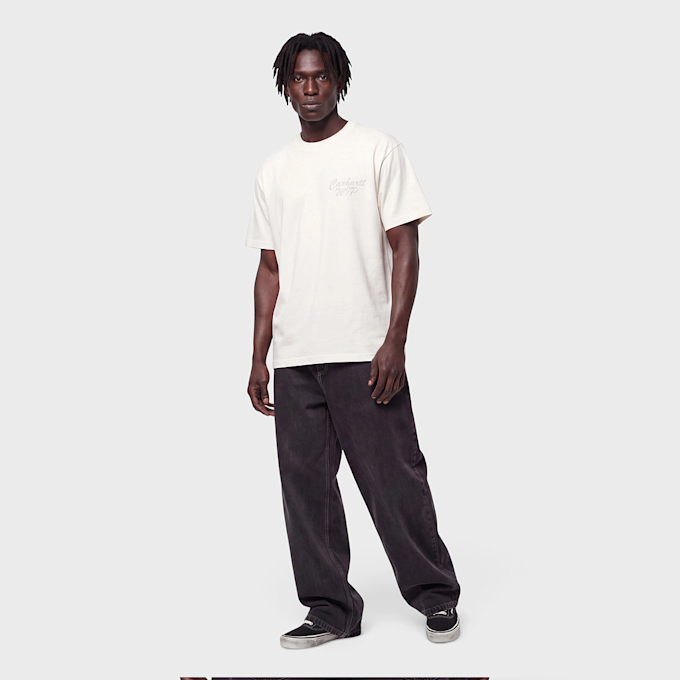 Carhartt WIP S/S Hatching Script T-Shirt wax garment dyed Undefined Color 104067 2