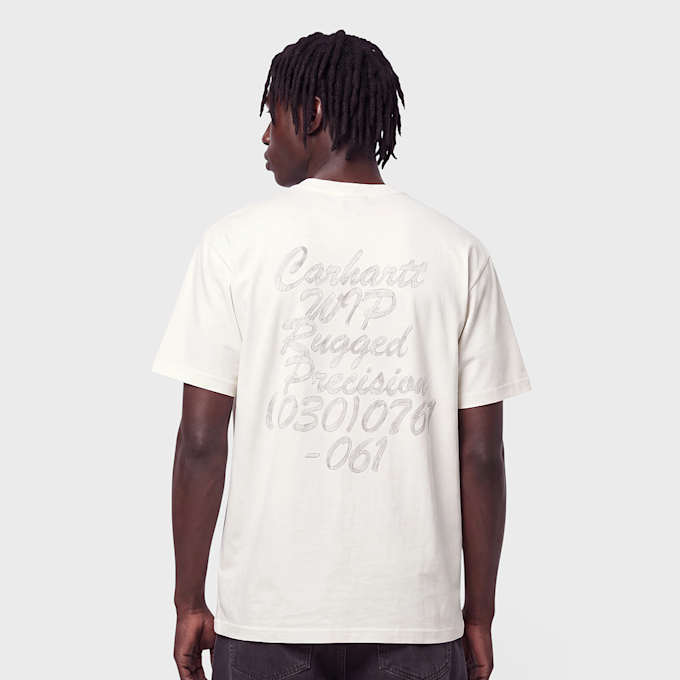 Carhartt WIP S/S Hatching Script T-Shirt wax garment dyed Undefined Color 104067 3