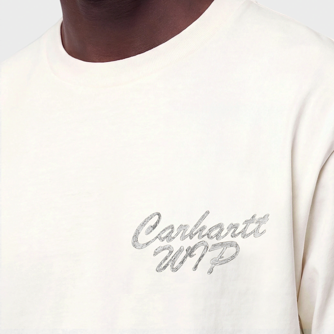 Carhartt WIP S/S Hatching Script T-Shirt wax garment dyed Undefinierte Farbe 104067 4