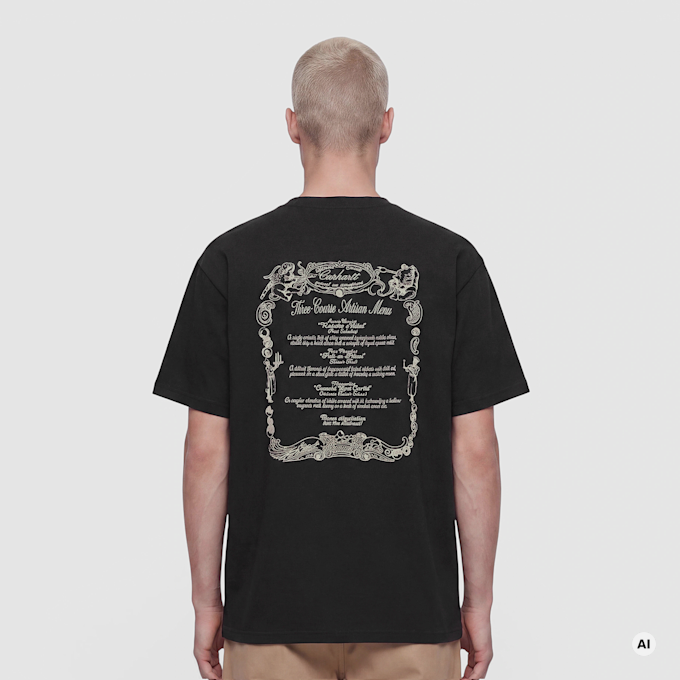Carhartt WIP Chez WIP T-Shirt schwarz 104066 3