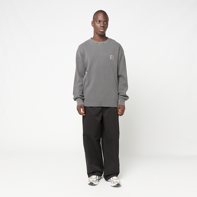 Carhartt WIP L/S Vista Waffle T-Shirt grey 104074 2