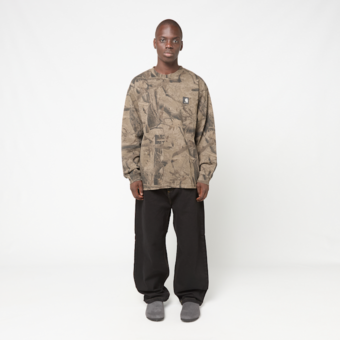 Carhartt WIP L/S Feather Tree T-Shirt camouflage 104077 2