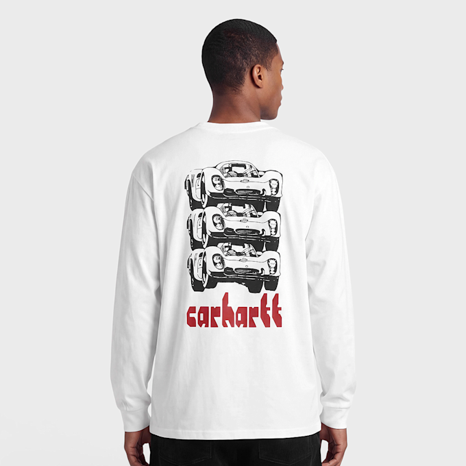Carhartt WIP L/S Framework T-Shirt white Undefinierte Farbe 104079 3
