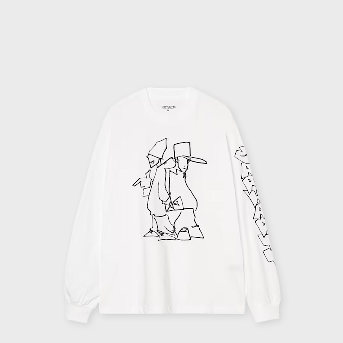 Carhartt WIP L/S Blinkerfluid T-Shirt white Undefinierte Farbe 104076 1