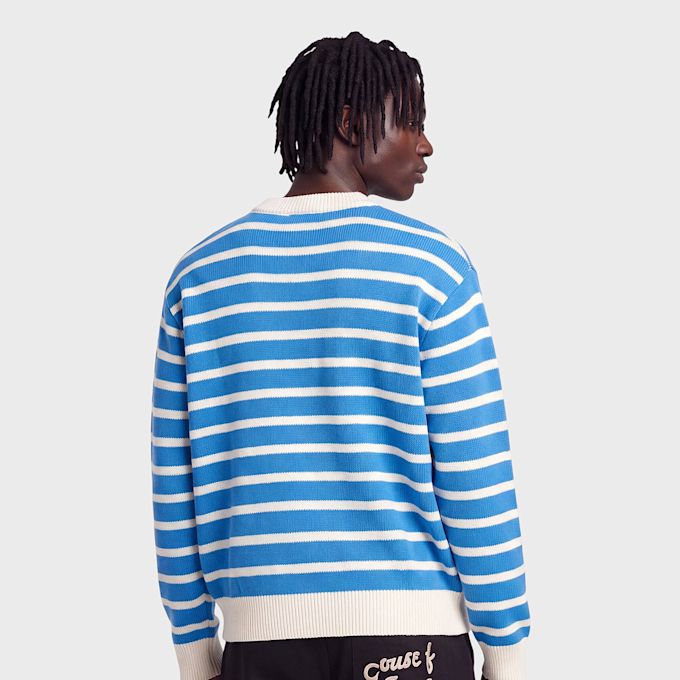 House of Errors Knitted Rain Sweater blue 104116 3