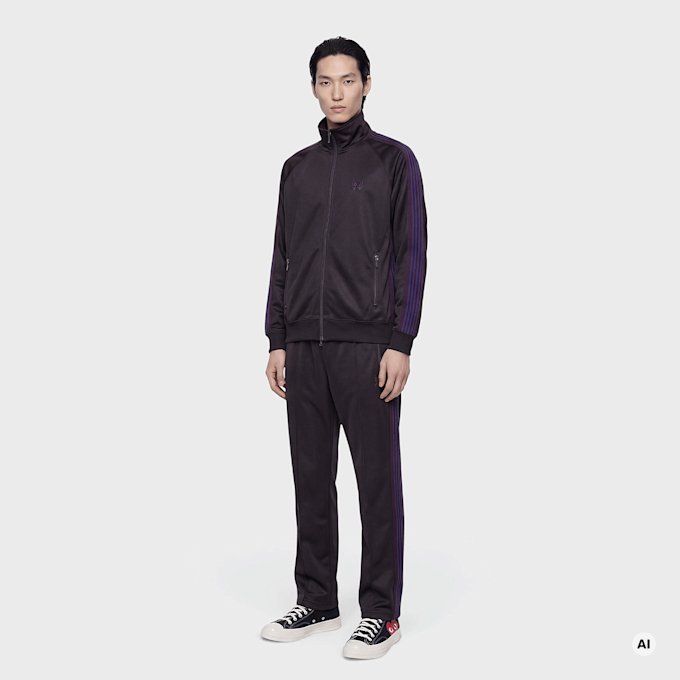 Needles Track Pant purple 104118 2