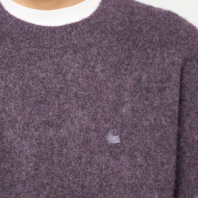 Carhartt WIP Curtis Sweater purple 104176 3