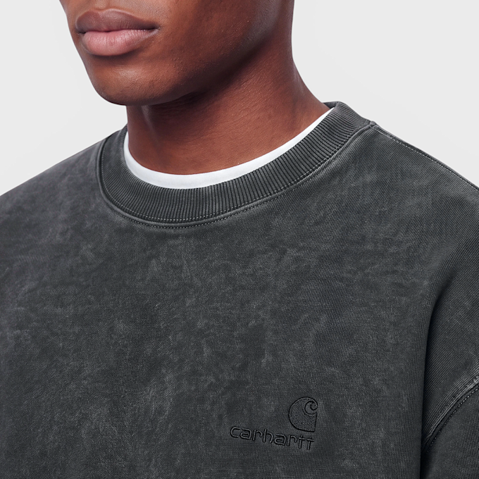 Carhartt WIP Lambert Sweat black moon wash Multicolor 104199 3