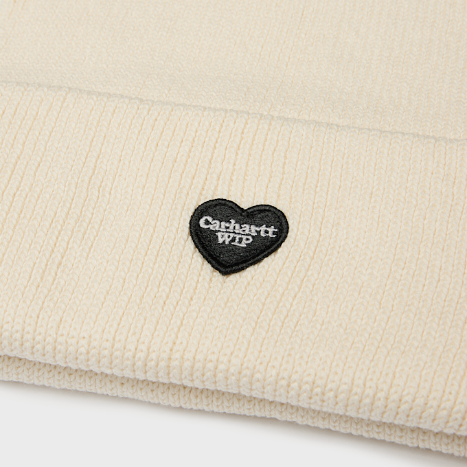 Carhartt WIP Small Heart Beanie beige 104257 3