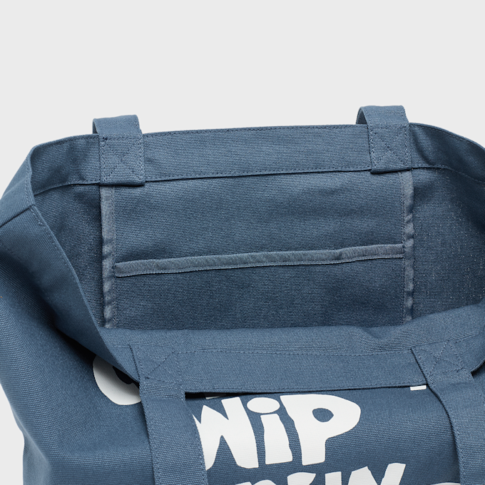 Carhartt WIP Canvas Graphic Tote Bag blue 104263 5