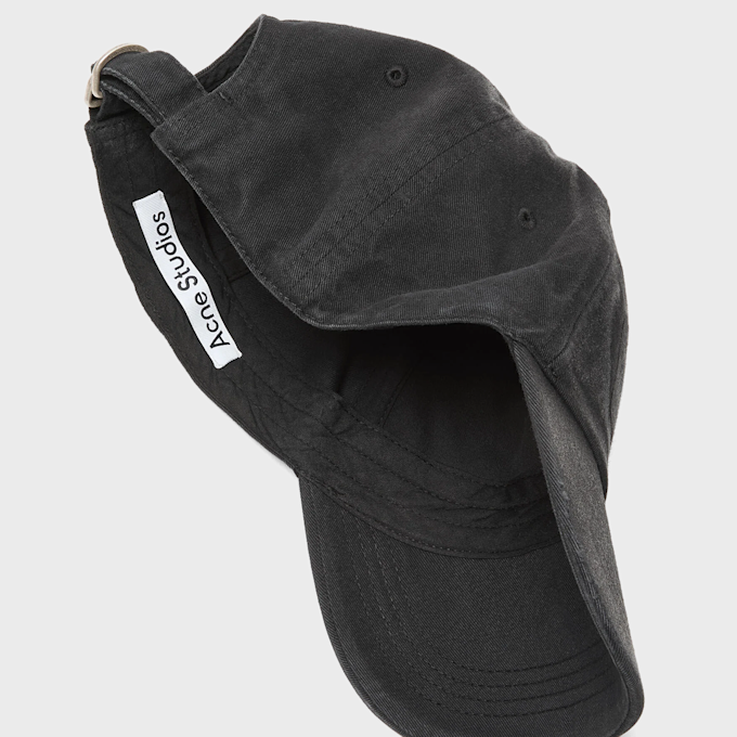 Acne Studios Stockholm Cap Schwarz 104307 2