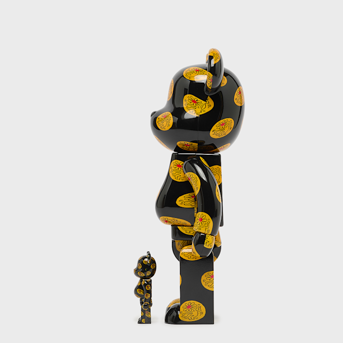 Medicom Bearbrick Keith Haring #12 400% & 100% multicolor 104369 2