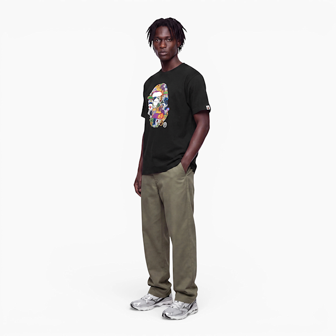 A Bathing Ape Sticker Pack Ape Head Tee schwarz 104964 2