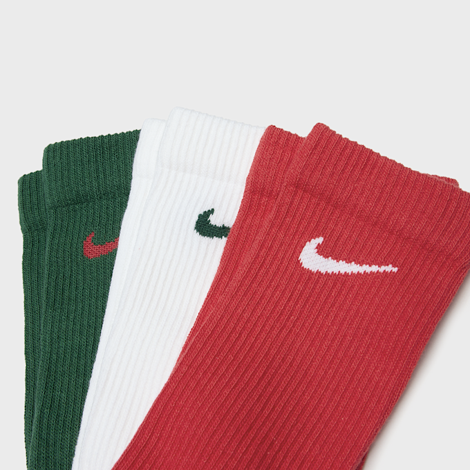 Nike Everyday Lightweight Crew (3 Pack) Multicolor 105654 3
