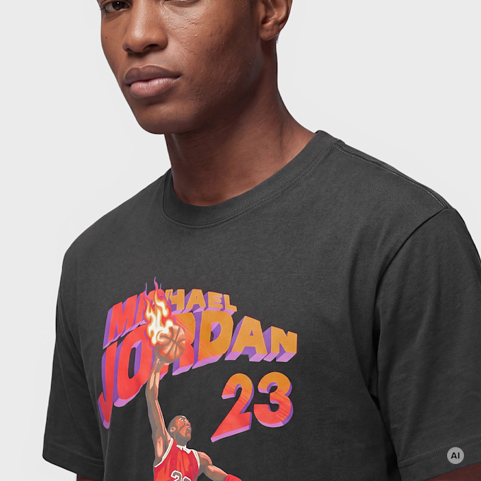 Jordan Brooklyn Graphic T-Shirt Schwarz 105676 3