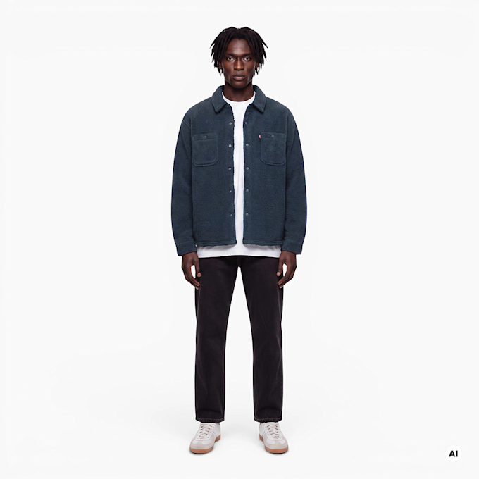 Levi's Red Tab Sherpa Soft Worker blau 105799 2