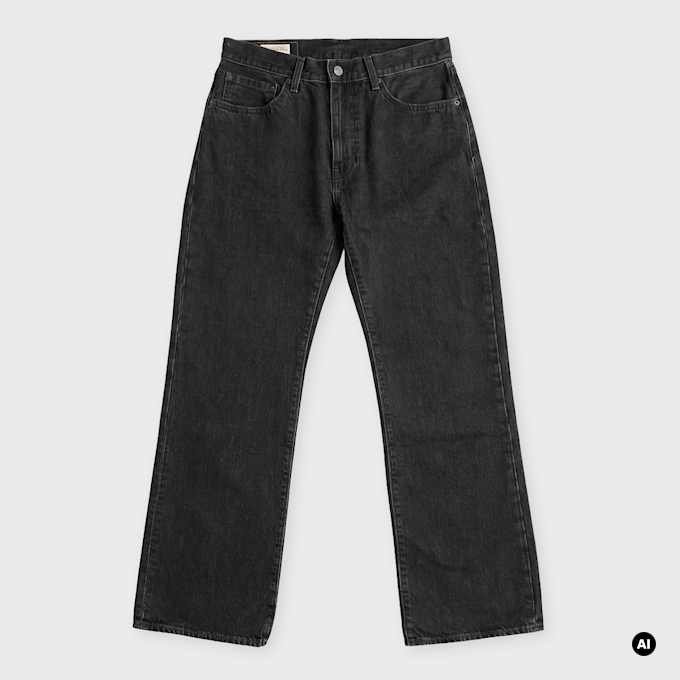 Levi's Red Tab 567 Relaxed Flare black 105803 1