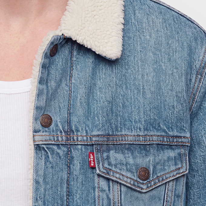 Levi's Red Tab Type 3 Trucker blauw 105999 3