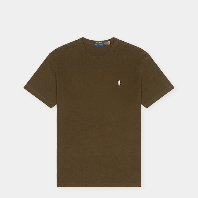Polo Ralph Lauren Classic Fit Jersey Crewneck T-Shirt bruin 105897 1