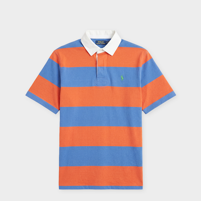 Polo Ralph Lauren Classic Fit Short Sleeve Rugby Shirt orange 105899 1