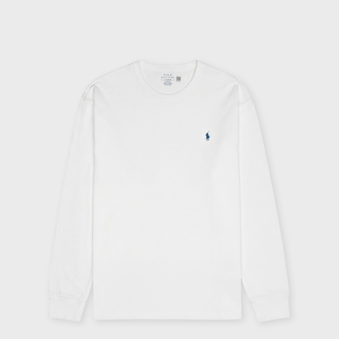 Polo Ralph Lauren Classic Fit Longsleeve T-Shirt weiß 105900 1