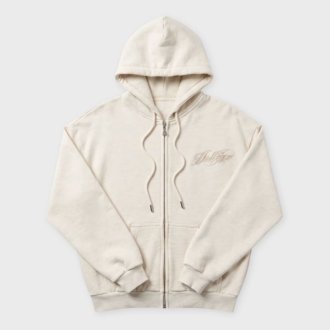 Hellstar Hellstar Tattoo Logo Zip Beige 106153 1