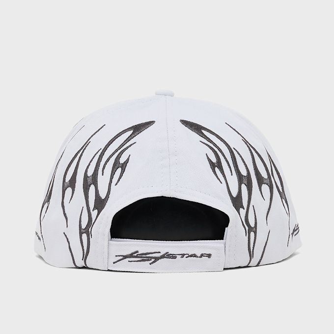 HELLSTAR Tribal Flame Hat white 106158 2