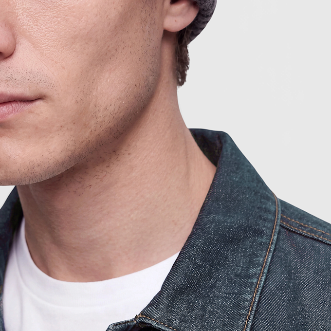 Stone Island Biker Jacket blue black Undefined Color 106667 4