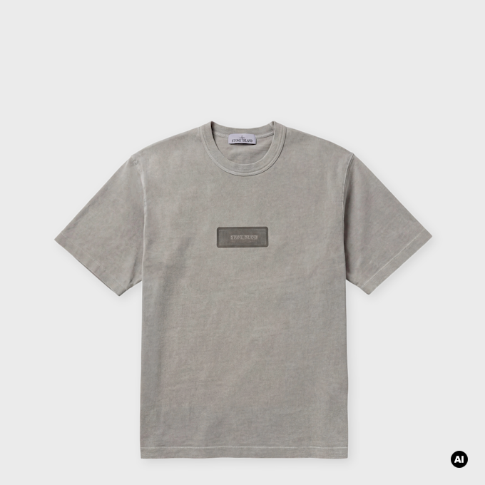 Stone Island SS T-Shirt grey 106676 1