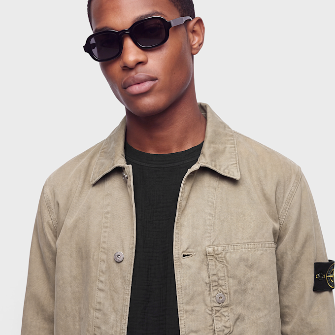 Stone Island Shirts military green beige 106677 3