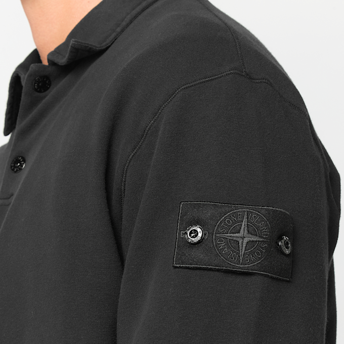 Stone Island LS Polo schwarz 106678 3
