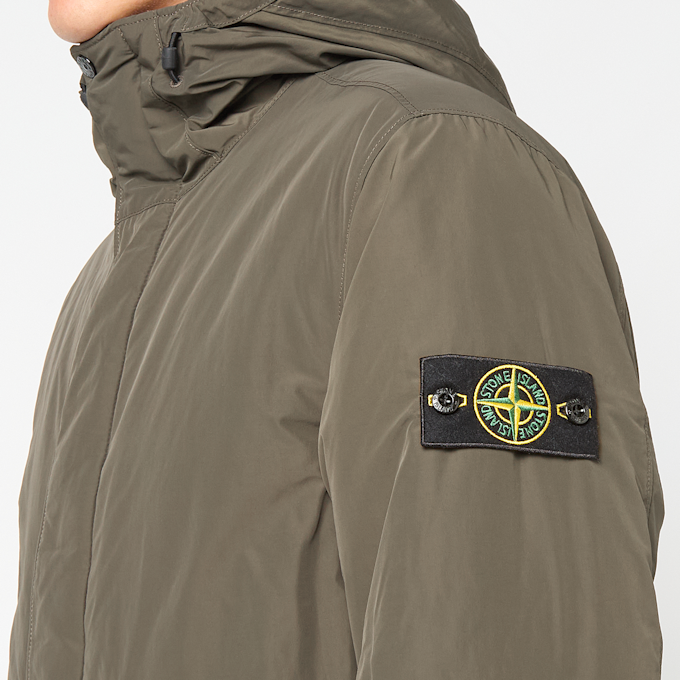 Stone Island Short Parka groen 106693 3