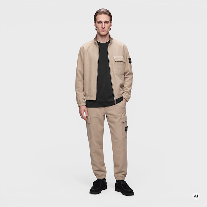 Stone Island Shirts biscuit UndefinedColor 106723 2