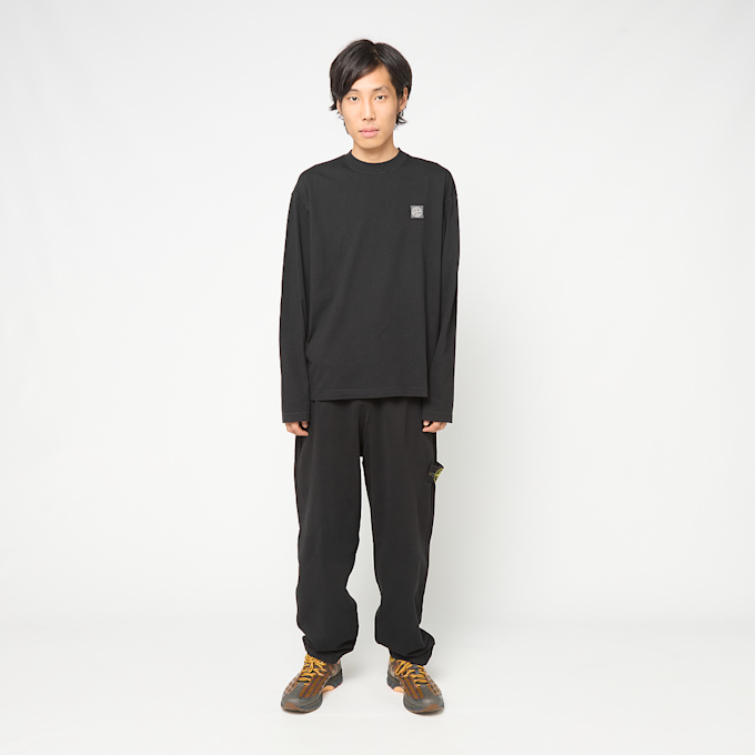 Stone Island LS T-Shirt black 106730 2