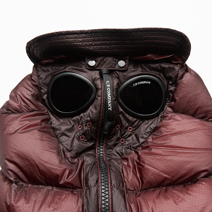 C. P. Company DD Shell Explorer Lens Down Jacket Rot 106811 3