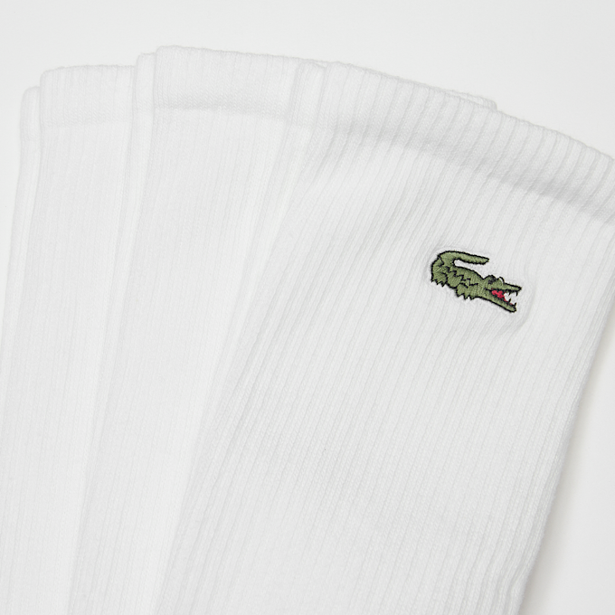 Lacoste Crew Socken wit 106863 3